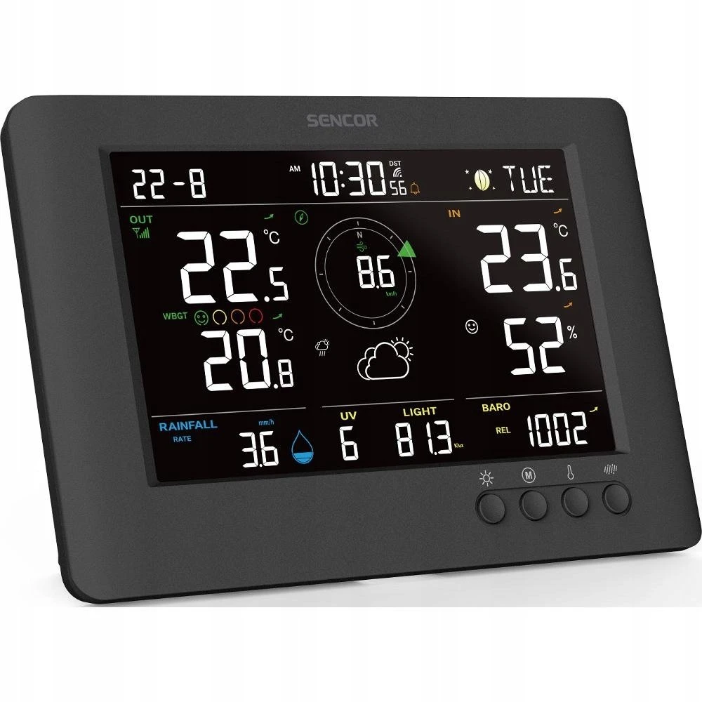 SWS 9500 SENCOR meteorologinės stotys