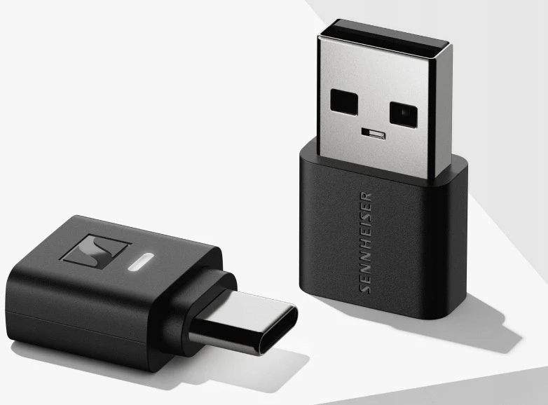 „Sennheiser BTD 700 USB-C + USB-A Bluetooth“ adapteris, ES
