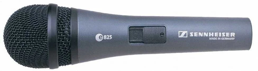 „Sennheiser e 825-S“ – dinaminis mikrofonas, kardioidinis, perjungiama versija