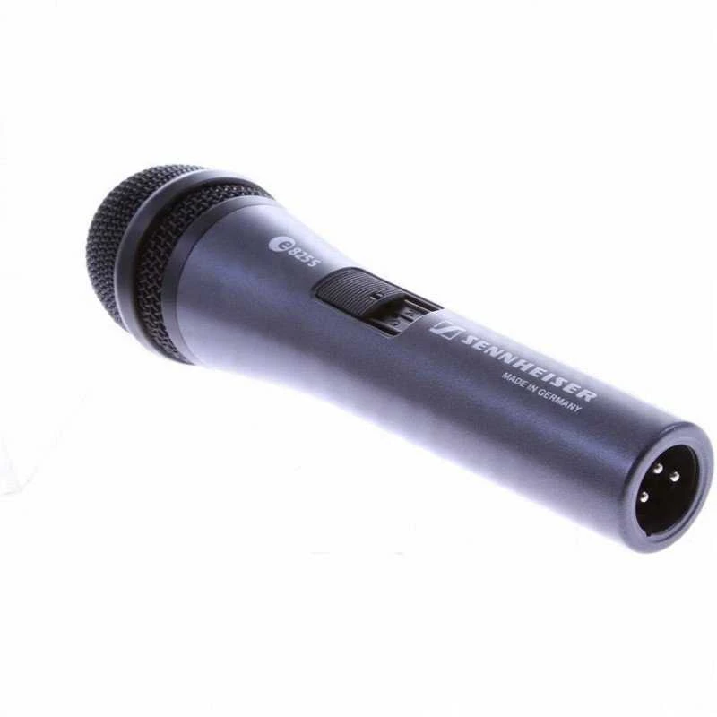 „Sennheiser e 825-S“ – dinaminis mikrofonas, kardioidinis, perjungiama versija