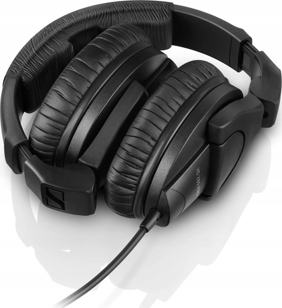 Sennheiser HD280 Pro su laidu, 3,5 mm Jack, Juodos spalvos