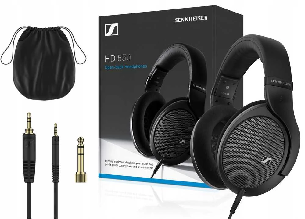 Ausinės Sennheiser HD 550 juoda