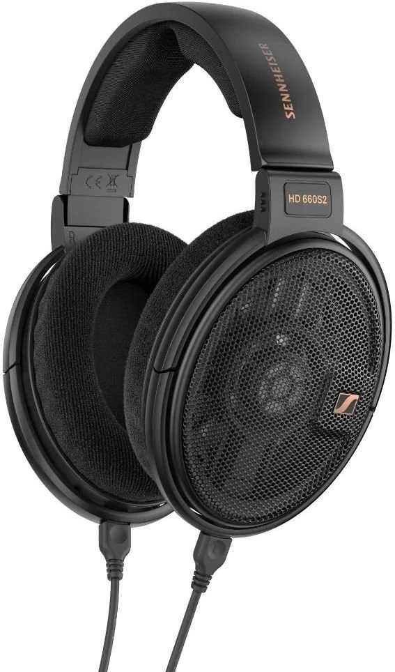 Sennheiser HD660S2 audiofilinės ausinės, Juodos