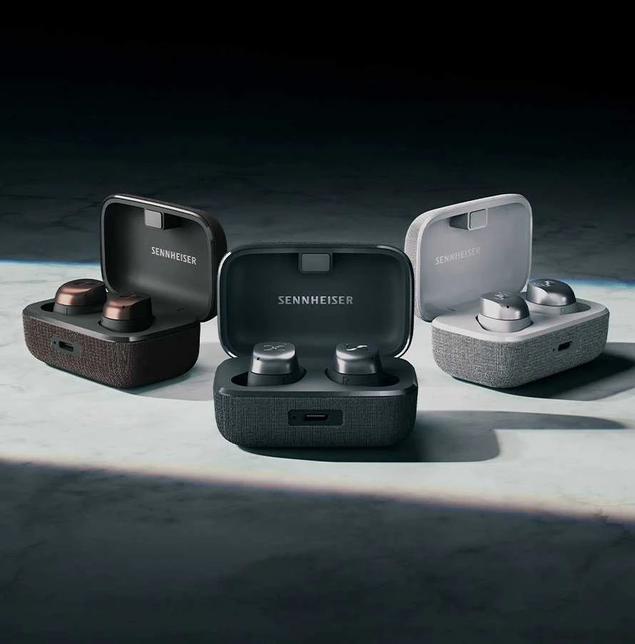 Sennheiser Momentum True Wireless 4 spalvų paletė