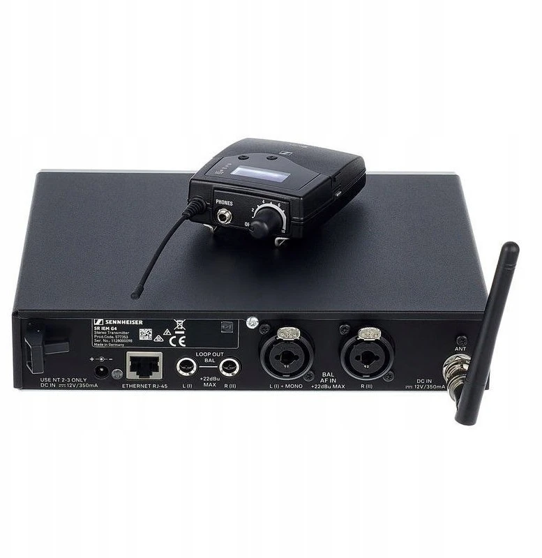 SENNHEISER EW IEM G4-A WIRELESS STEREO MONITORING SET
