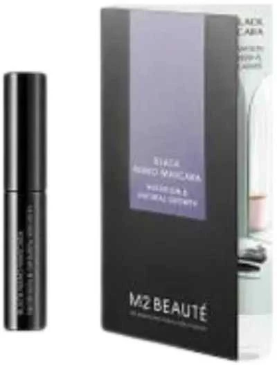 M2Beauté M2 Beauté Nano Blakstienų tušas Juodas 6 ml