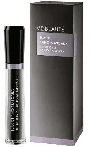 M2Beauté M2 Beauté Nano Blakstienų tušas Juodas 6 ml