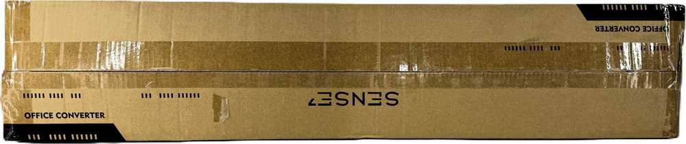 SENSE7 biuro konverteris rašomasis stalas Juodas 81 cmx40 cm