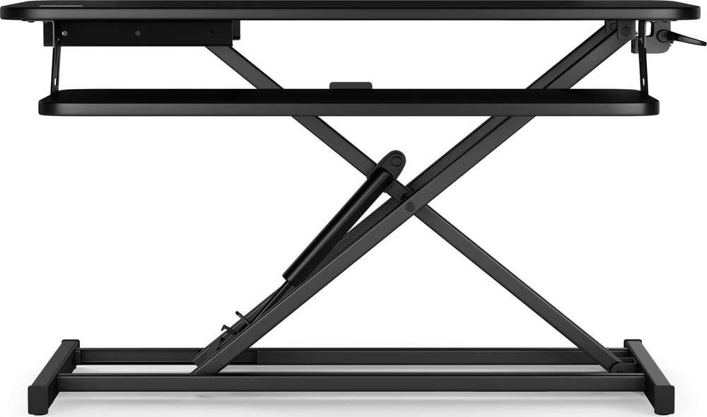 SENSE7 biuro konverteris rašomasis stalas Juodas 81 cmx40 cm