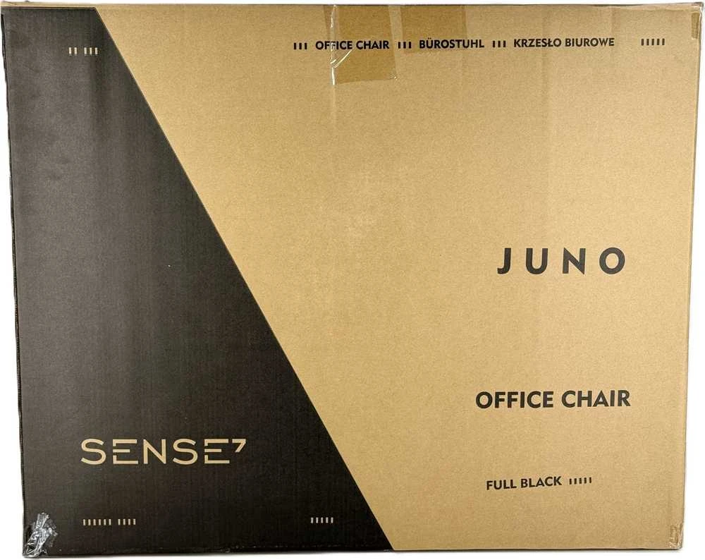 SENSE7 JUNO biuro kėdė, juoda