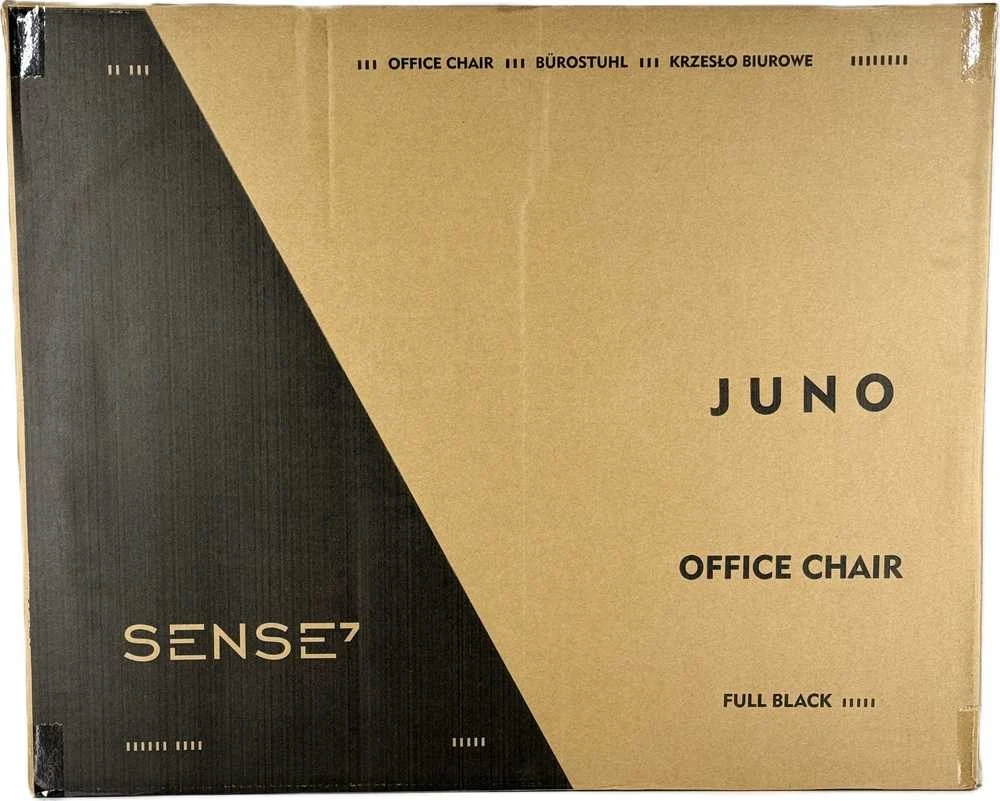 SENSE7 JUNO biuro kėdė, juoda