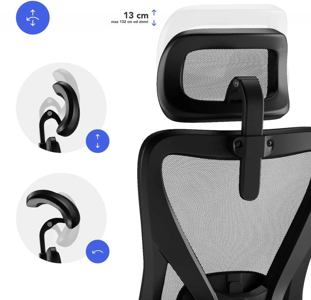 Biuro kėdė Sense7 TONE | juodos spalvos