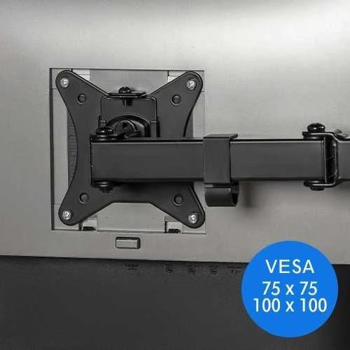 SENSE7 Laikiklis biurkowy na monitorius 17"-32" FLOAT ARM