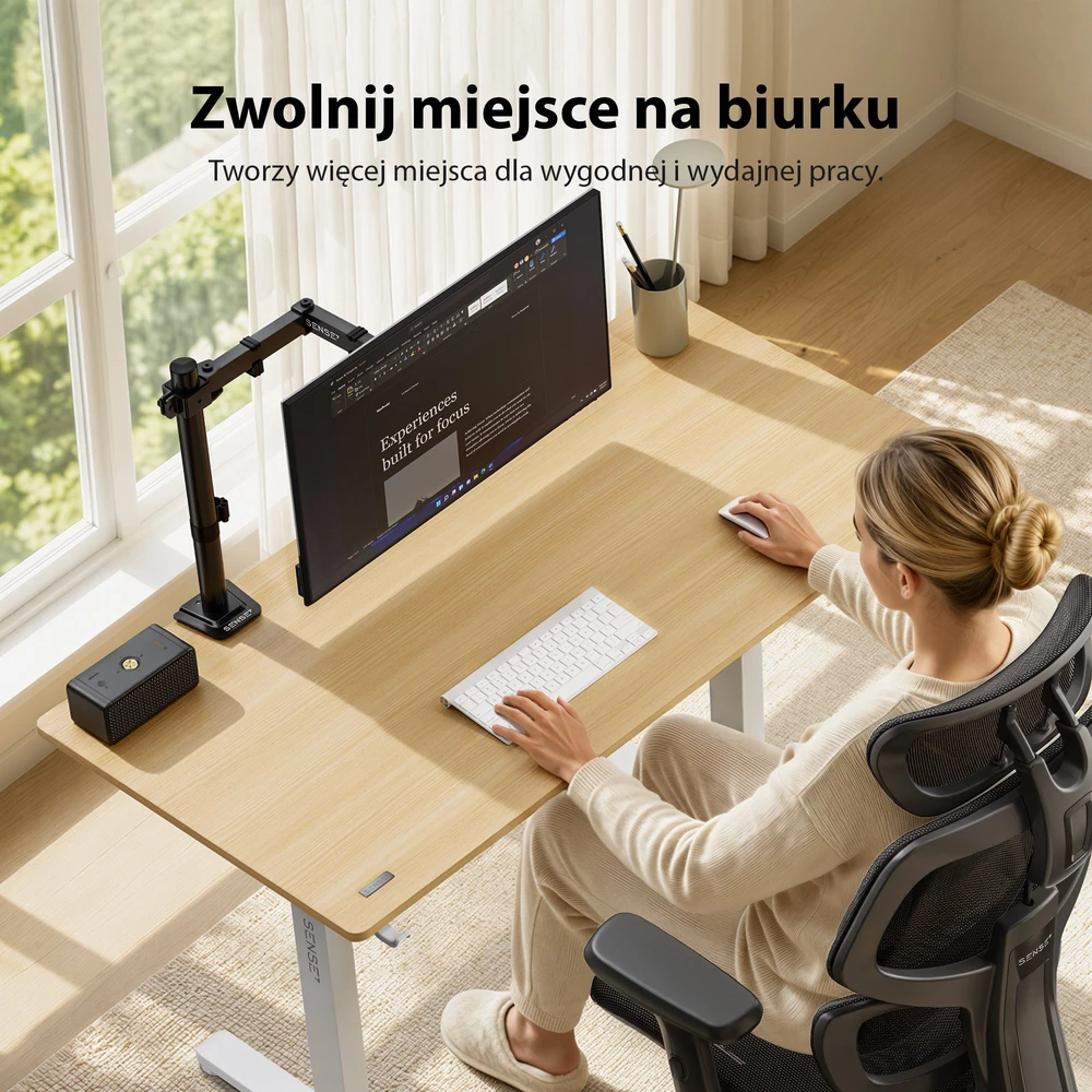 SENSE7 Laikiklis biurkowy na monitorius 17''-32'' FLOAT Light ARM
