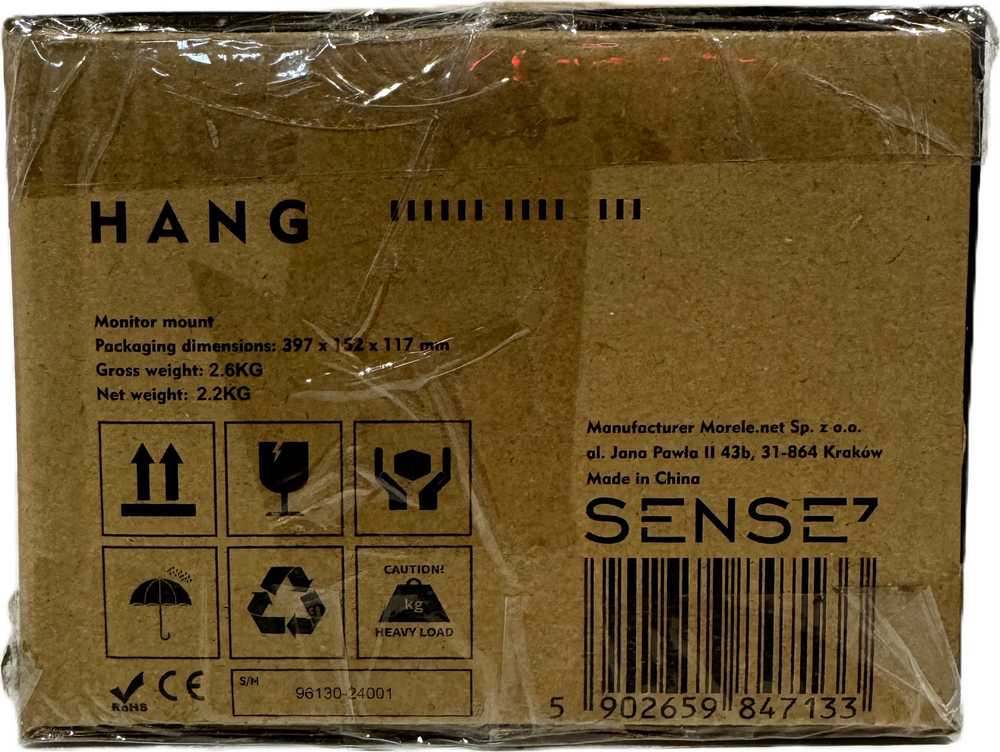 SENSE7 Stalo laikiklis 17"-32" monitoriams HANG