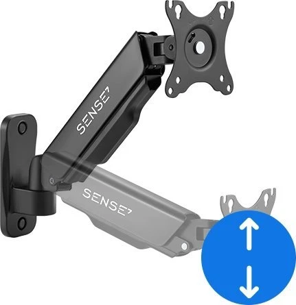 SENSE7 Laikiklis prie sienos monitoriui 17''-32'' HANG WALL