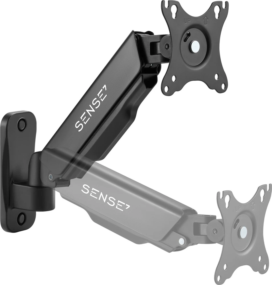 SENSE7 Laikiklis prie sienos monitoriui 17''-32'' HANG WALL