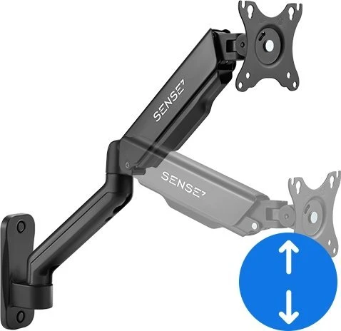 SENSE7 Sieninis laikiklis monitoriui 17''-32'' HANG WALL ARM