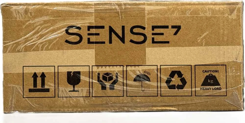 Reguliuojamo aukščio rašomasis stalas Sense7 Nojo 120x60 | baltos spalvos