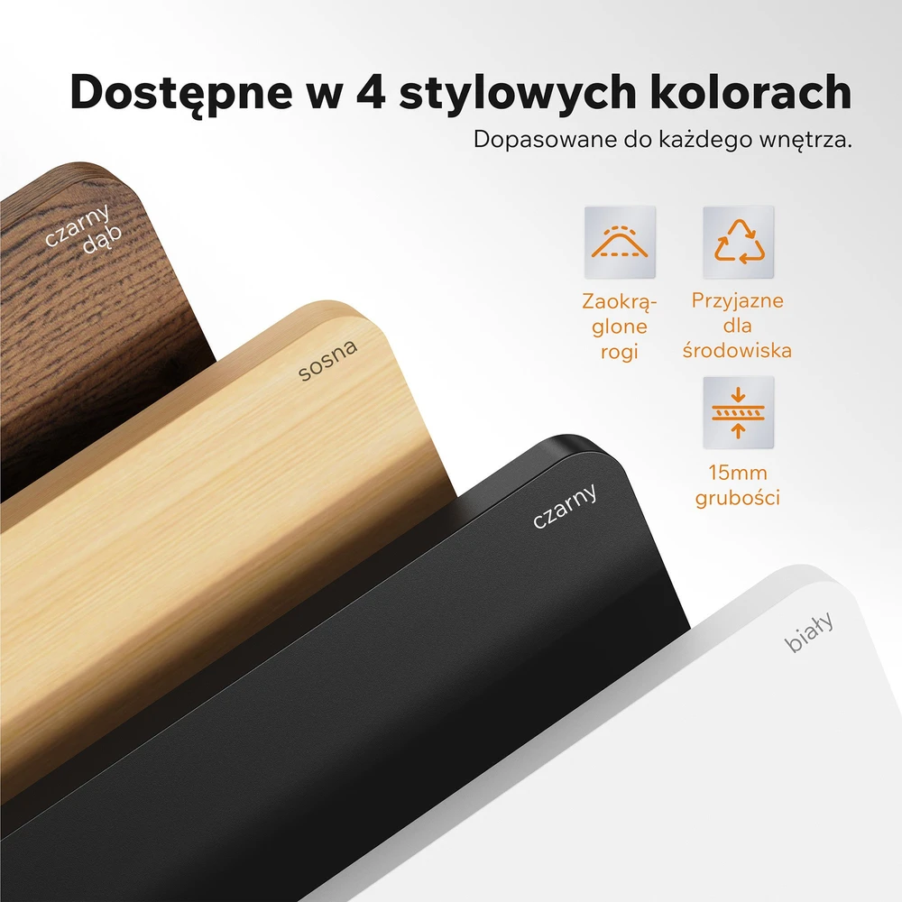 Rašomasis stalas SENSE7 NOJO LIGHT, juodas, 120 × 60 cm