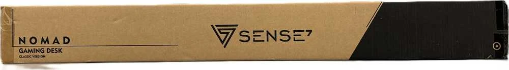 Biurko SENSE7 žaidimams Nomad Classic Juoda 120x60 cm