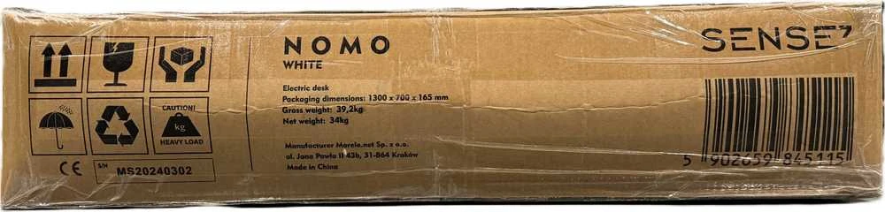 SENSE7 NOMO stalo pakuotė