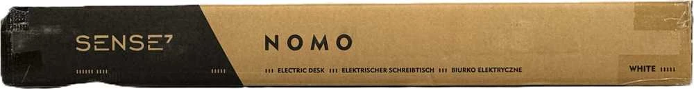 Biurko SENSE7 NOMO Balta 120 cm x 60 cm