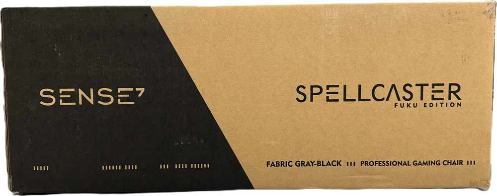 Žaidimų kėdė SENSE7 Spellcaster FUKU, Pilka (medžiaginė)
