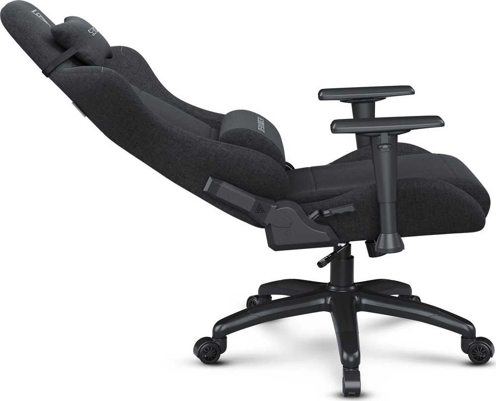 Žaidimų kėdė SENSE7 Spellcaster FUKU XL, Juoda (medžiaginė)
