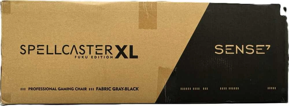 Žaidimų kėdė SENSE7 Spellcaster FUKU XL, Pilka (medžiaginė)