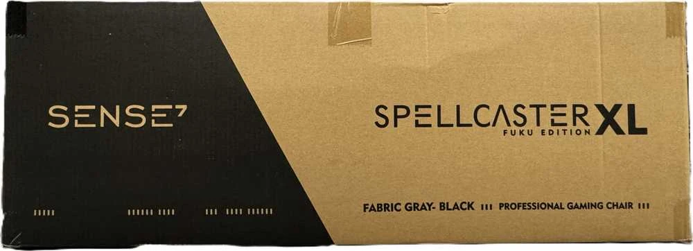 Žaidimų kėdė SENSE7 Spellcaster FUKU XL, Pilka (medžiaginė)
