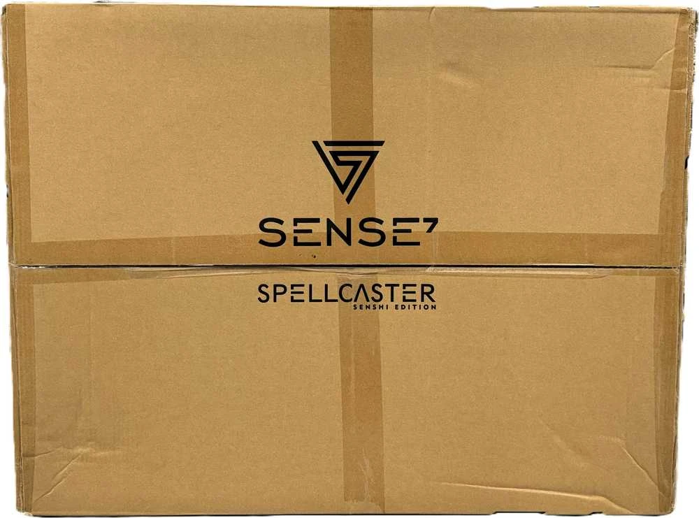 Žaidimų kėdė SENSE7 Spellcaster Senshi XL, Balta (odinė)