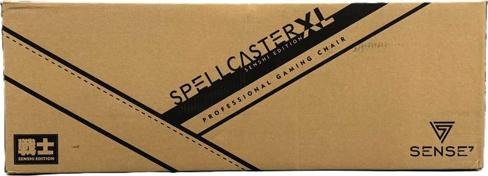 Žaidimų kėdė SENSE7 Spellcaster Senshi XL, Balta (odinė)