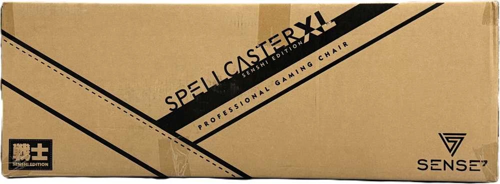 Žaidimų kėdė SENSE7 Spellcaster Senshi XL, Pilka (medžiaginė)