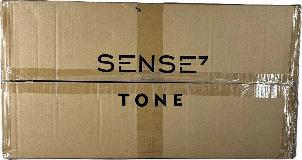 SENSE7 Tone biuro kėdė, balta ir pilka