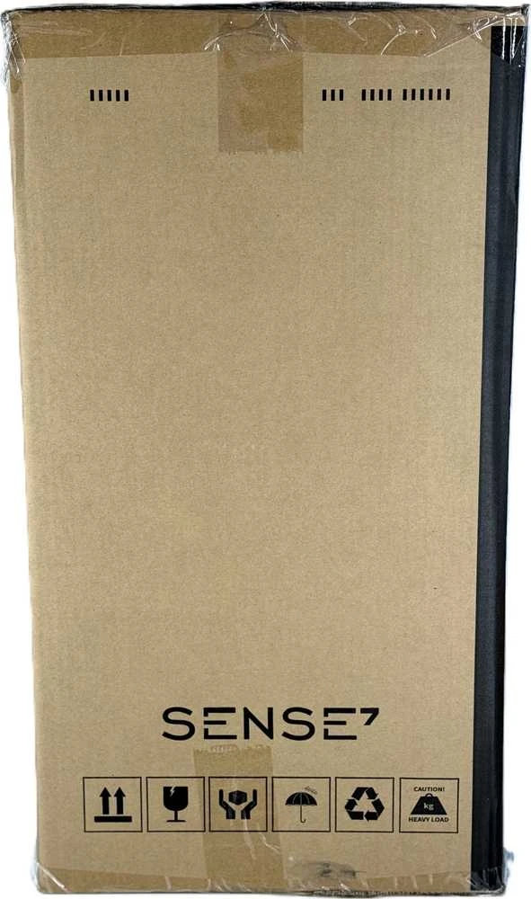 SENSE7 Tone biuro kėdė, balta ir pilka