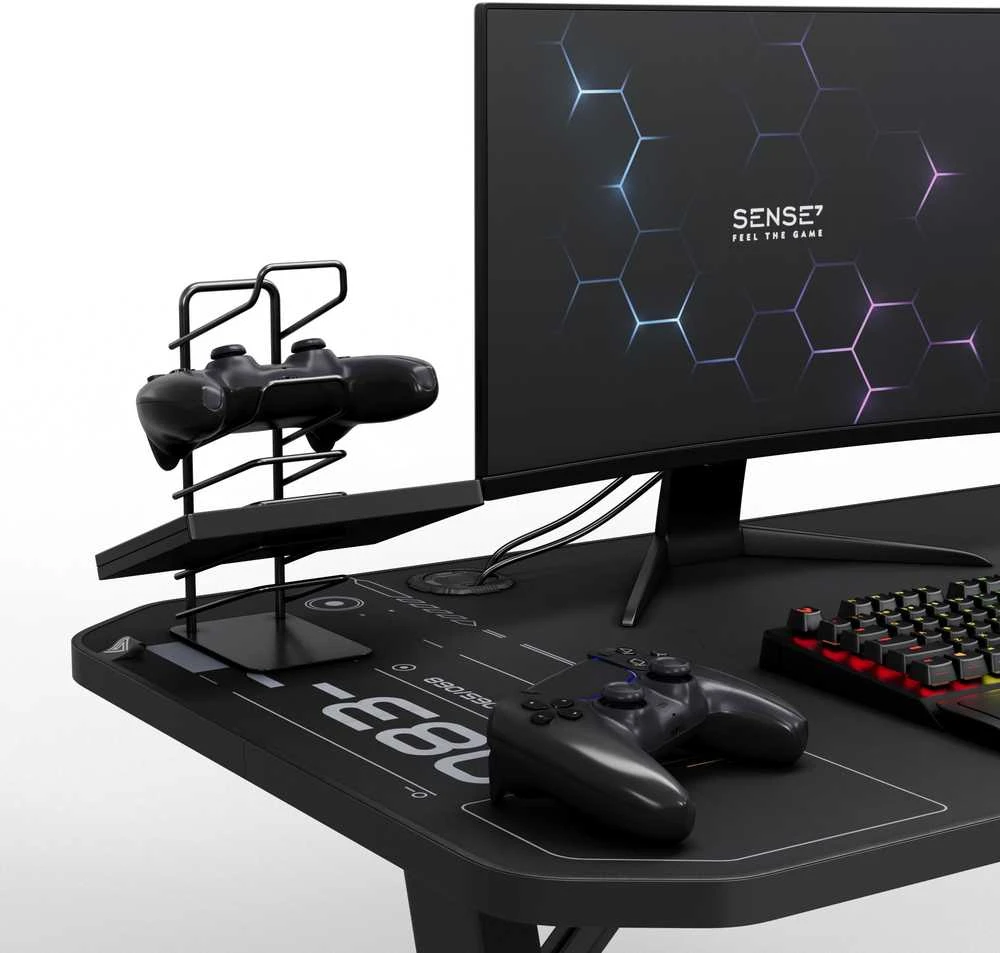 Sense7 NOMAD Cybernetic 140×60 cm žaidimų stalas