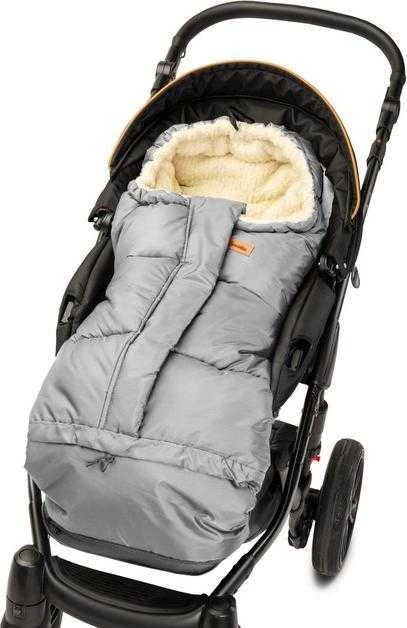 Sensillo vokelis vežimėliui, vilnonis, 3in1, 100-80×45, pilkas, 8476