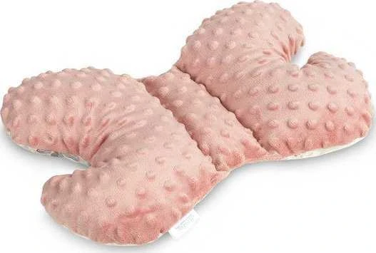 Sensillo DRUGELIO PAGALVĖLĖ 26X35 RETRO ROŽINĖS SPALVOS LAPAI
