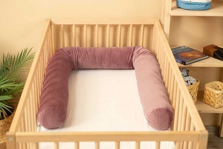 Volelio formos lovytės apsauga Sensillo VELVET 200cm, pelenų rožė