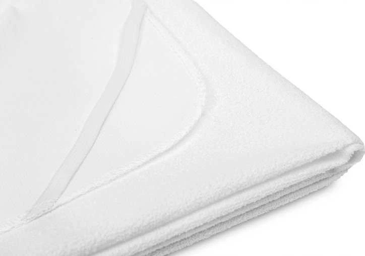 Neperšlampamas apsauginis paklotas čiužiniui su elastinėm juostom Sensillo 80×160, balta