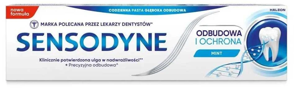 Sensodyne Atkuriamoji ir apsauginė dantų pasta su fluoru 75 ml