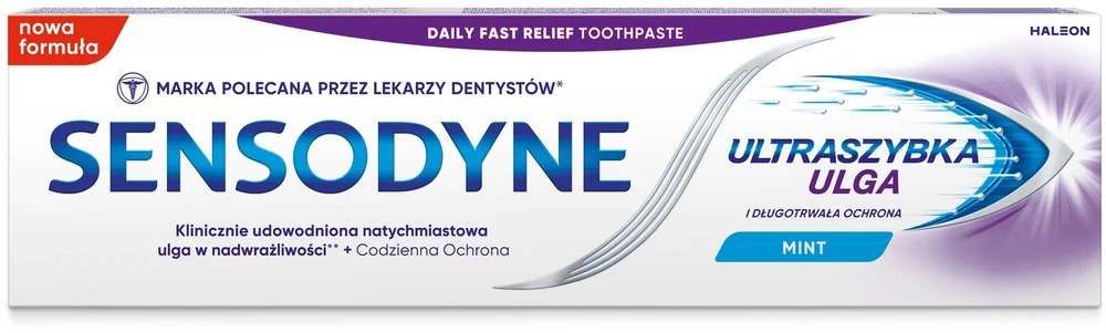 Sensodyne Dantų pasta „Rapid Relief“ su fluoru, 75 ml