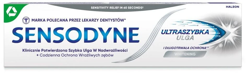 Sensodyne „Ultrafast Relief“ balinamoji dantų pasta jautriems dantims, 75 ml