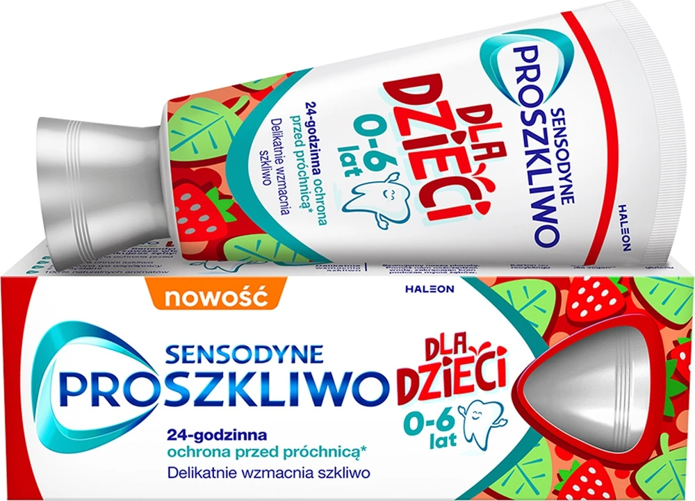 SENSODYNE Dantų pasta Milteliai vaikams 0 - 6 metai 50 ml