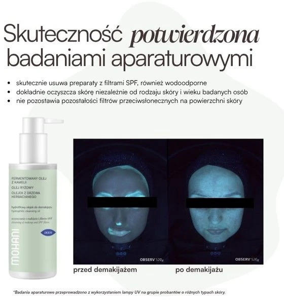 Sensum Mare Mohani Derm hidrofilinis makiažo valiklis aliejus 100ml