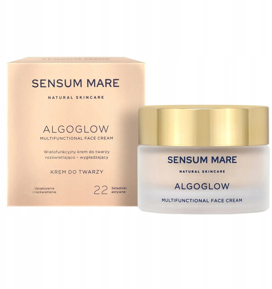 „Sensum Mare“ algoglow švytėjimo suteikiantis kremas, 50 ml