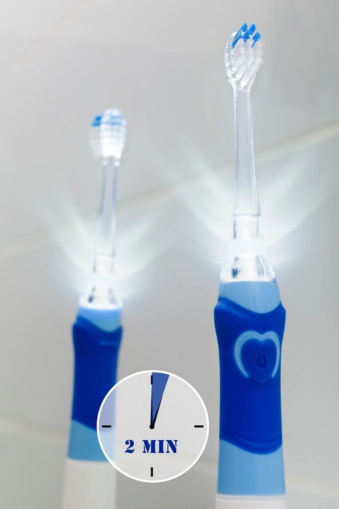 Lucznik SONIC ELDOM SD50R ultragarsinis dantų šepetėlis vaikams, rožinis