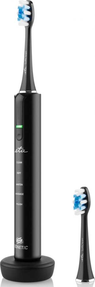 Dantų šepetėlis Šepetėlis Eta Sonetic II 1709 90010 Juoda