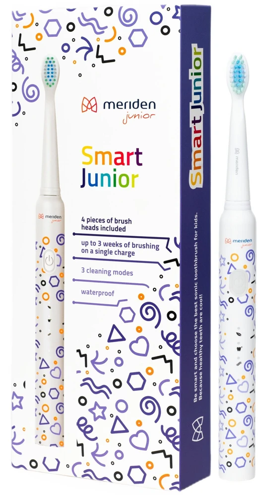 Elektrinis dantų šepetukas MERIDEN Sonic+ Professional, violetinis